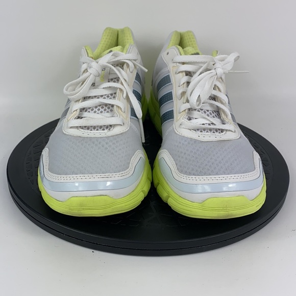 Adidas Climacool Aerate 3 White/Neon Running Shoes G98528 Women's Size 12 - Picture 2 of 13